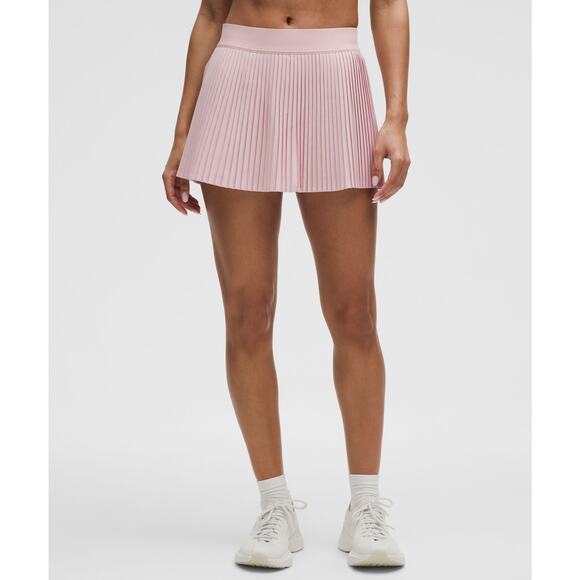 Lululemon Varsity High-Rise Pleated Tennis Skirt Pink Haze - 4 - Picture 1 of 3